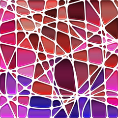 abstract vector stained-glass mosaic background