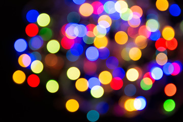Fototapeta premium glare garland