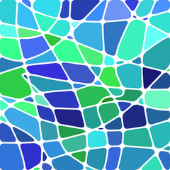 abstract vector stained-glass mosaic background