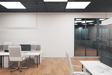 Coworking office interior