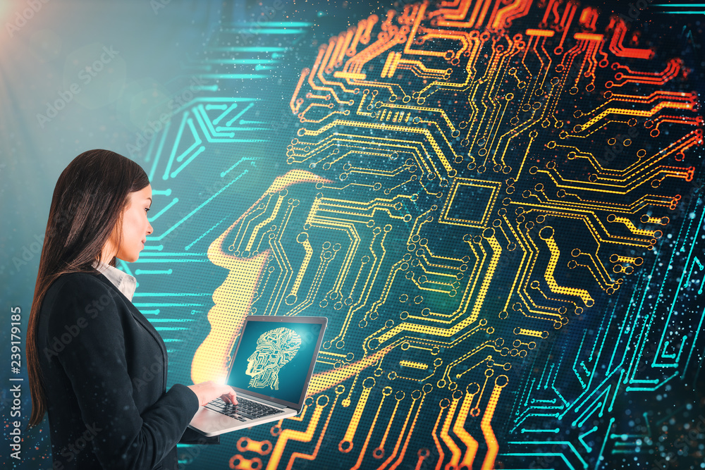 Poster Software and computing concept
