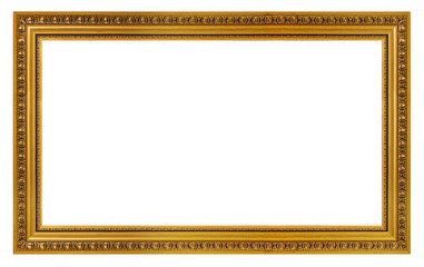 Vintage golden frame