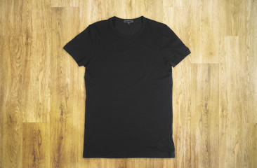 Blank black t-shirt