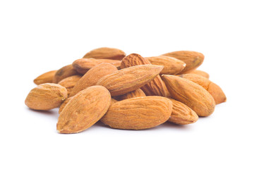 Dried almond nuts.