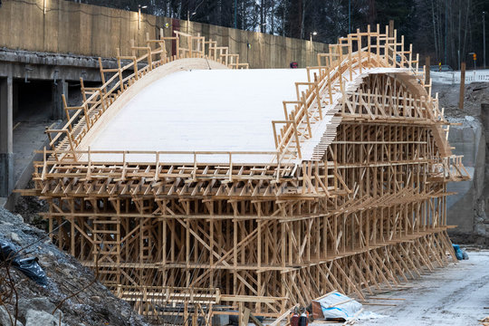 Bridge under construction
