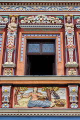 Fototapeta na wymiar Erfurt, Haus zum breiten Herd Detail