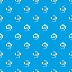 Smell perfume pattern vector seamless blue repeat for any use