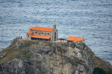 Chapel on top of San Juan de Gaztelugatxe islet