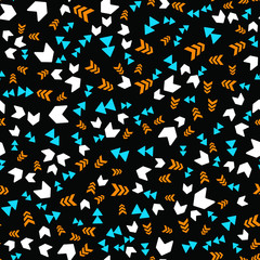 Different arrows Seamless vector EPS 10 pattern
