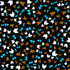 Obraz premium Different arrows Seamless vector EPS 10 pattern