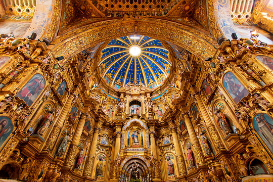 San Francisco Cathedral Quito Ecuador 