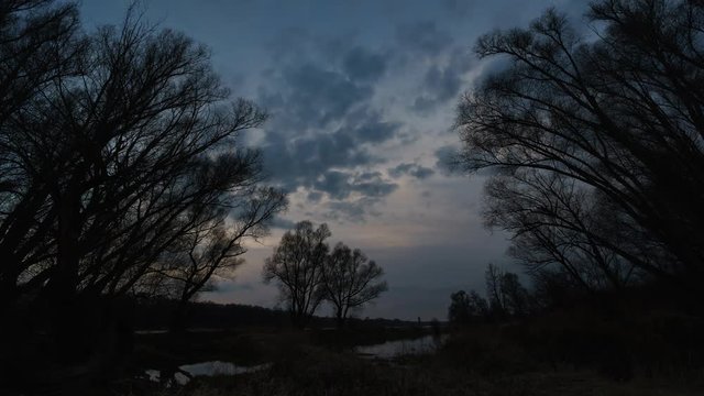 Wetlands Sunset Timelapse