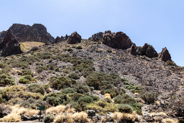 Nationalpark El Teide in Teneriffa,