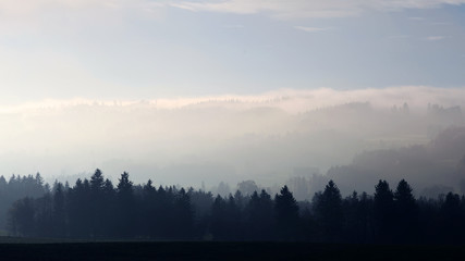 Obraz premium Nebelmeer