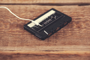 Cassette with earphone