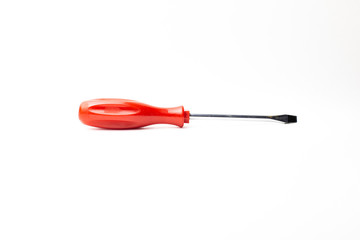 screwdriver on white background