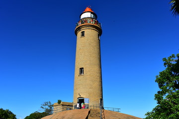 Chennai, Tamilnadu - India - September 09, 2018: Lighthouse in Mahabalipuram