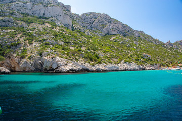 Calanques of French Riviera