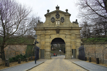The Leopolds Gate at Vysehrad, Prague, Czech Republic