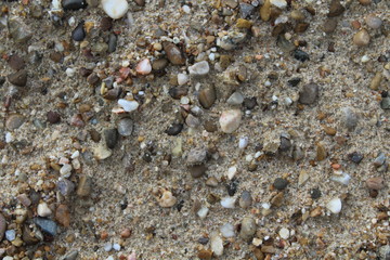 Beautiful heap of sand that serves as a wallpaper