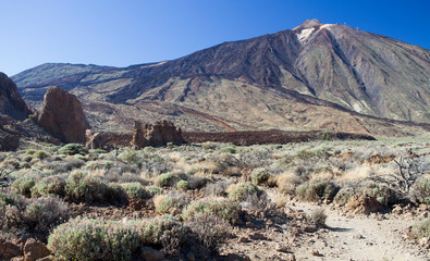 Der Vulkan Teide auf Teneriffa