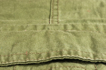 clothing items washed cotton fabric texture with seams
