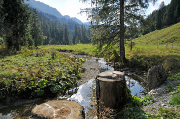 schwarzwasserbach im kleinwalsertal © lotharnahler