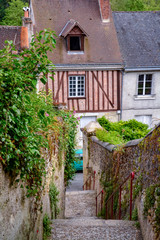 Fototapeta na wymiar Alley in Amboise France