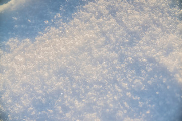 background white snow closeup 