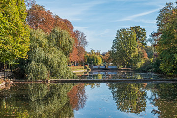 Fototapeta na wymiar Bückeburg - Schlossspark