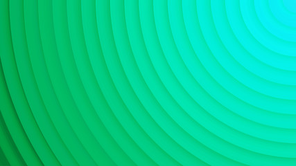 Background with circles in a paper style. With a variety of colors.