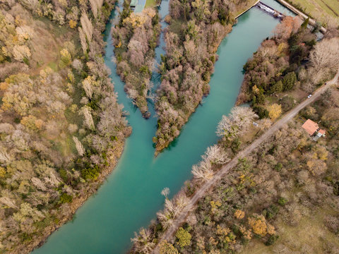 The Timavo River (Il fiume Timavo, Timava, Timav) is a two-kilometre stream in the Province of Trieste. It has four sources near San Giovanni (&Scaron;tivan) near Duino (Devin)