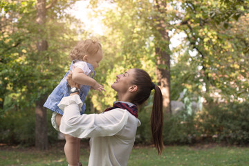 Fototapeta premium Motherhood.