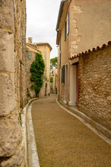 Quiet alley in Venasque