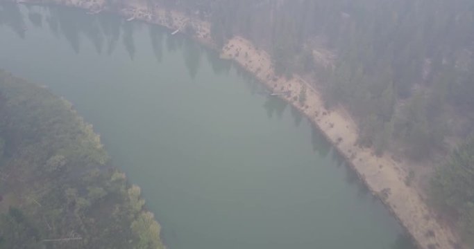 Sunriver Oregon Aerial Drone Mountains