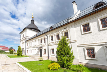 Fototapeta na wymiar Sviyazhsk Assumption monastery in summer sunny day