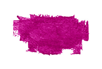 Pink ink background painted by brush.