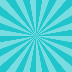 Abstract sunburst or sunbeams blank background. Empty retro vintage backdrop in square format. Design graphic element is saved as a vector illustration