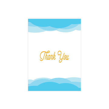 Thank You Card 4x6 In (105x148 Mm)