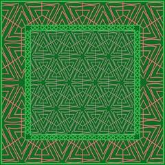 Geometric Pattern with hand-drawing ornament. illustration. Design for prints, textile, decor, fabric. Super vector pattern.