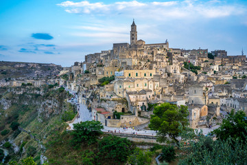 Fototapeta na wymiar Panorama de Matera, Basilicate