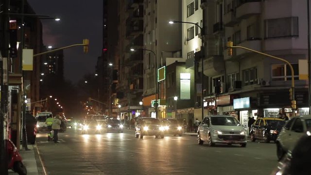 Buenos Aires And Corrientes Avenue, Circa 2005 (Argentina).