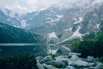 Morskie Oko Lake, Tatra Mountains, Tatra National Park, Poland © v_supertramp