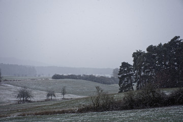 winter landscapes of Bavaria