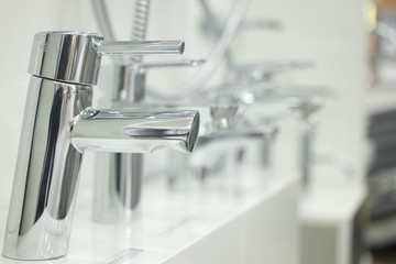 Bathroom store display showroom