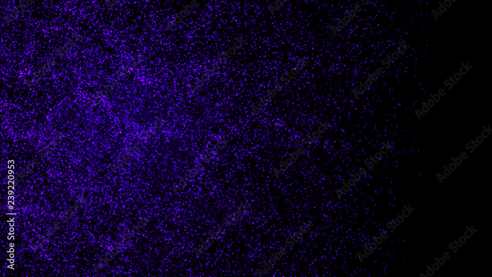 Poster abstract background of data flow. dust particles.futuristic technology element. 3d rendering.