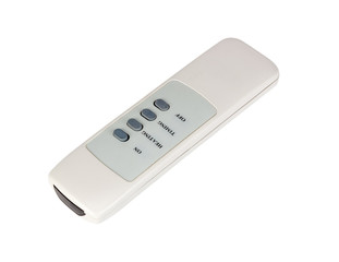 Electronic remote control fan heater and air conditioning