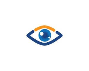 Eye Care vector logo design