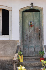 door in old house