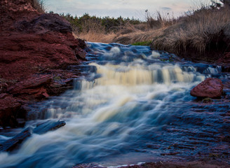 waterfall in Prince Edward Island
